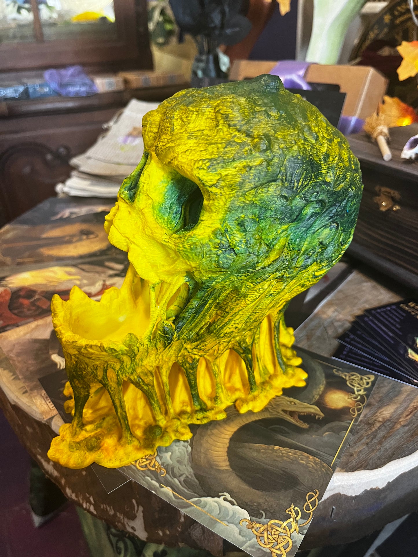 Galvaskauss DND kauliņiem — zombijs
