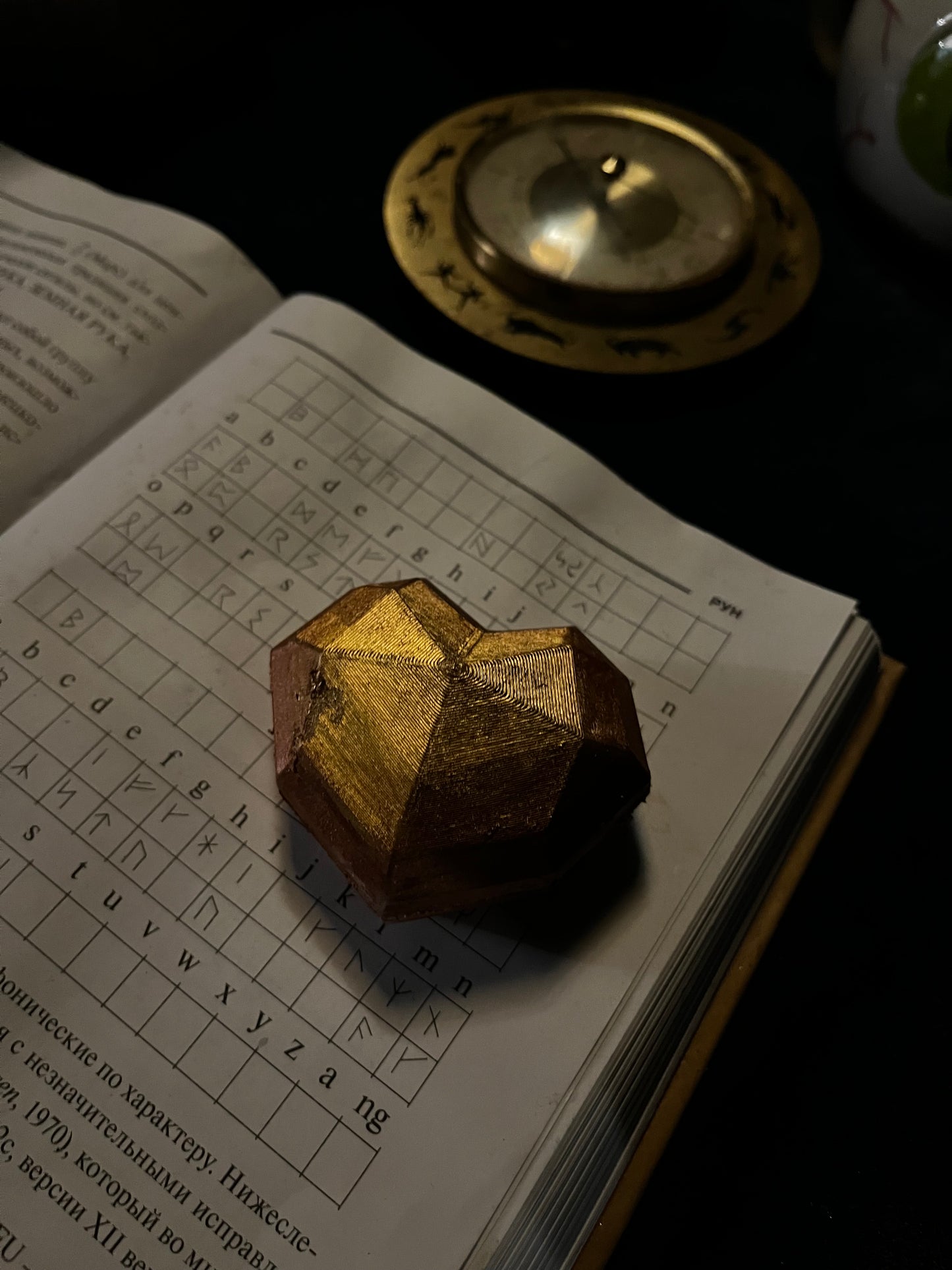 Golem's Heart quest task. Off-site corporate event Escape Room Prop