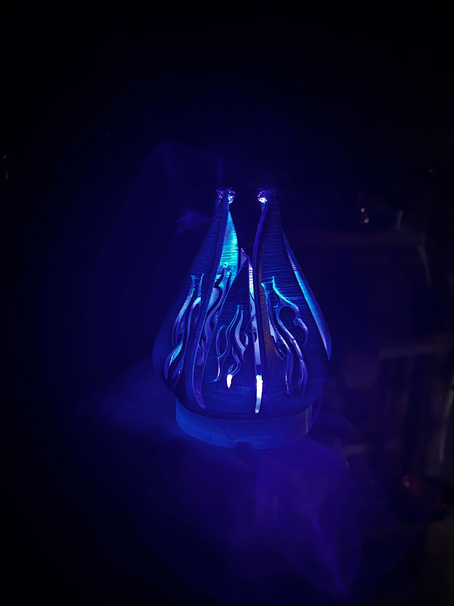 UV Flashlight for Secret Messages. Portable device for escape room