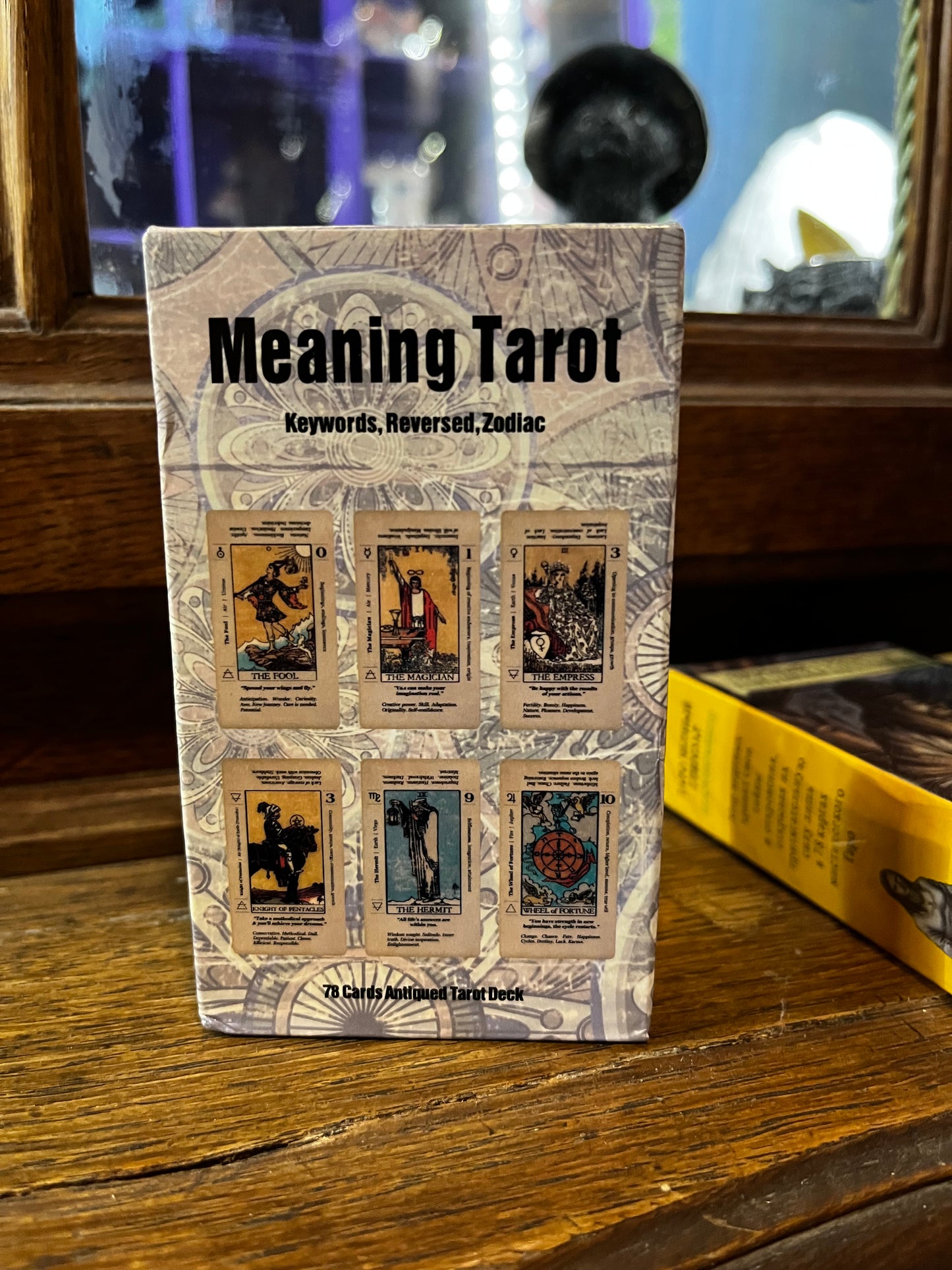 Rider–Waite Taro kava ar skaidrojumiem uz kārtīm (Meaning Tarot)
