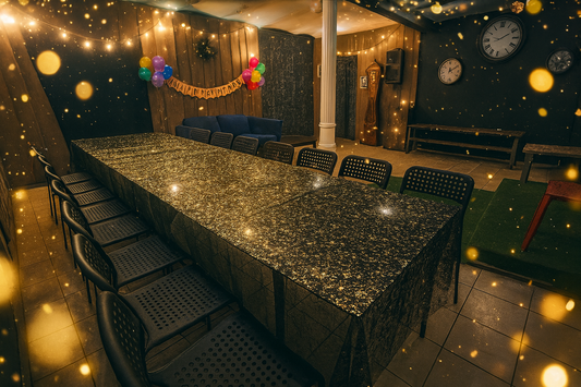 The new banquet hall for up to 20 guests