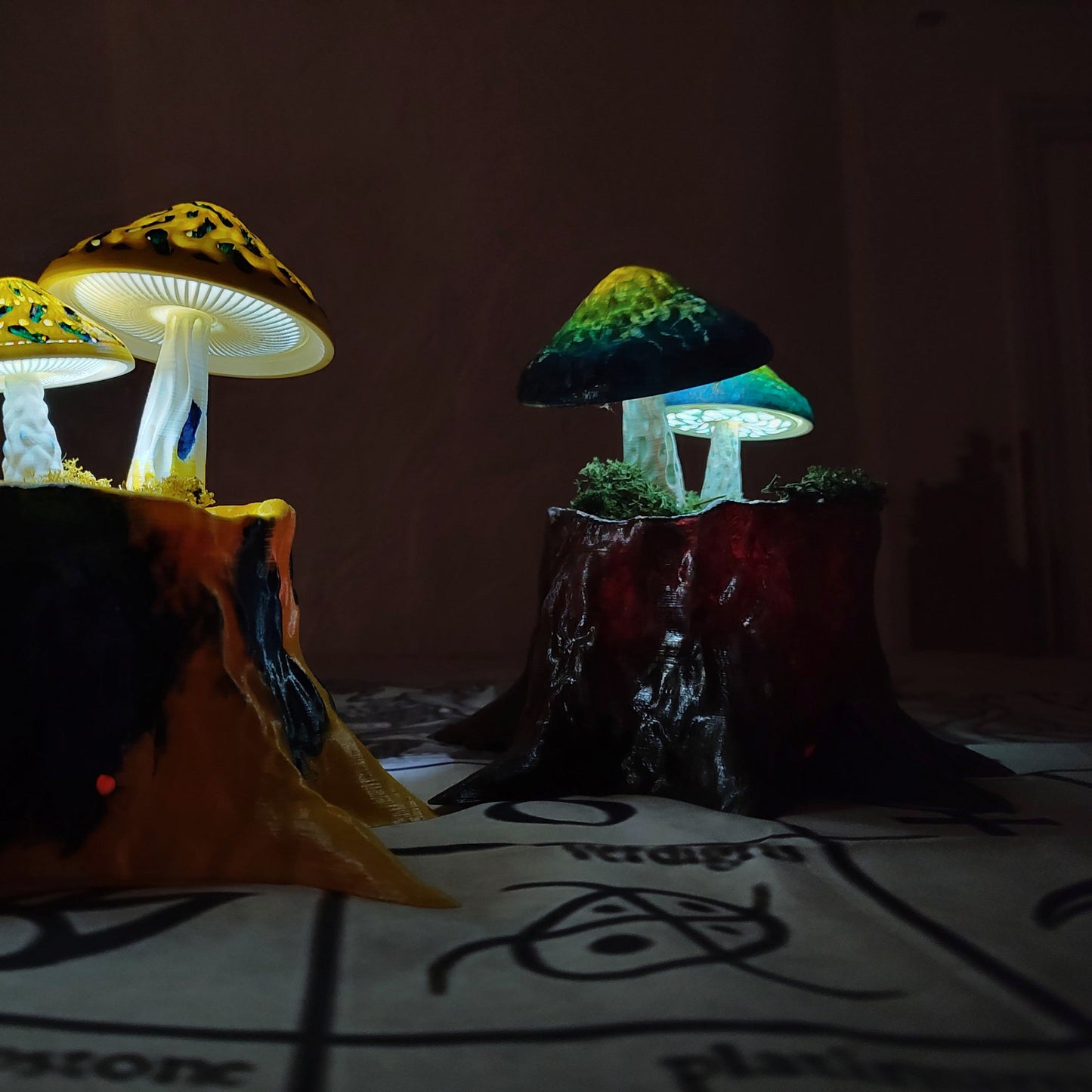 Master class Mushroom lamp