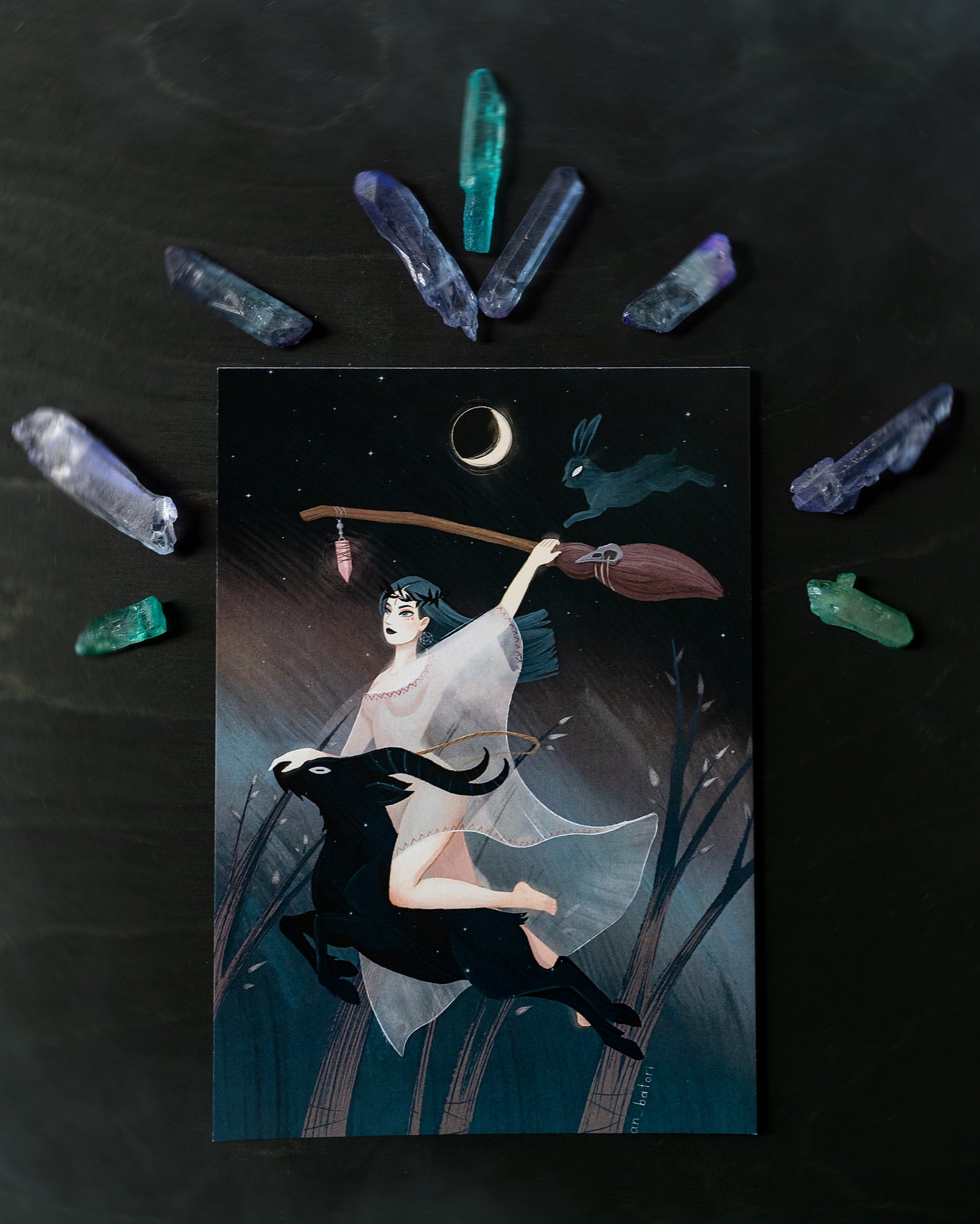 Witch Postcards - Set of 6 - Walpurgis Night