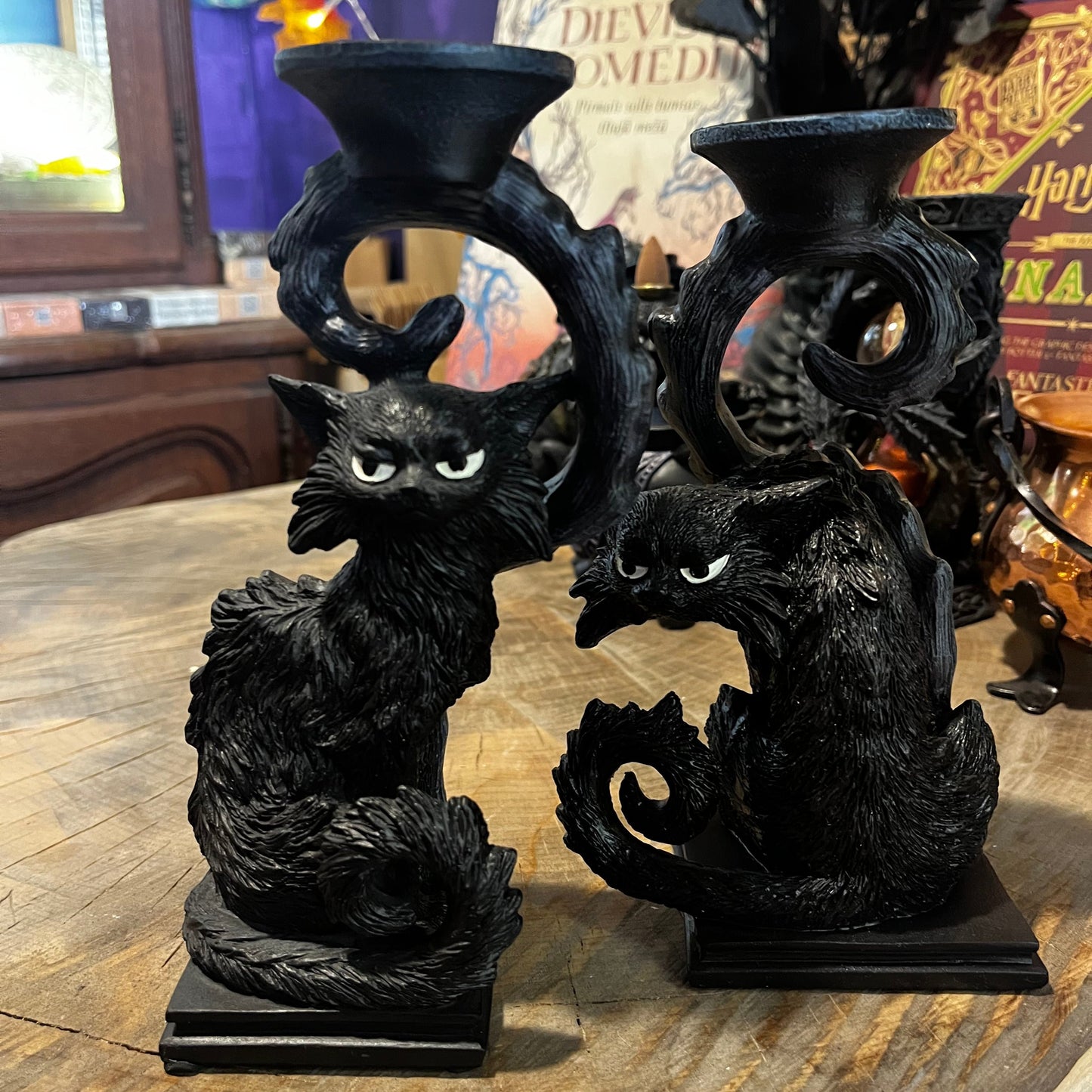 Witch Black cat figure collection