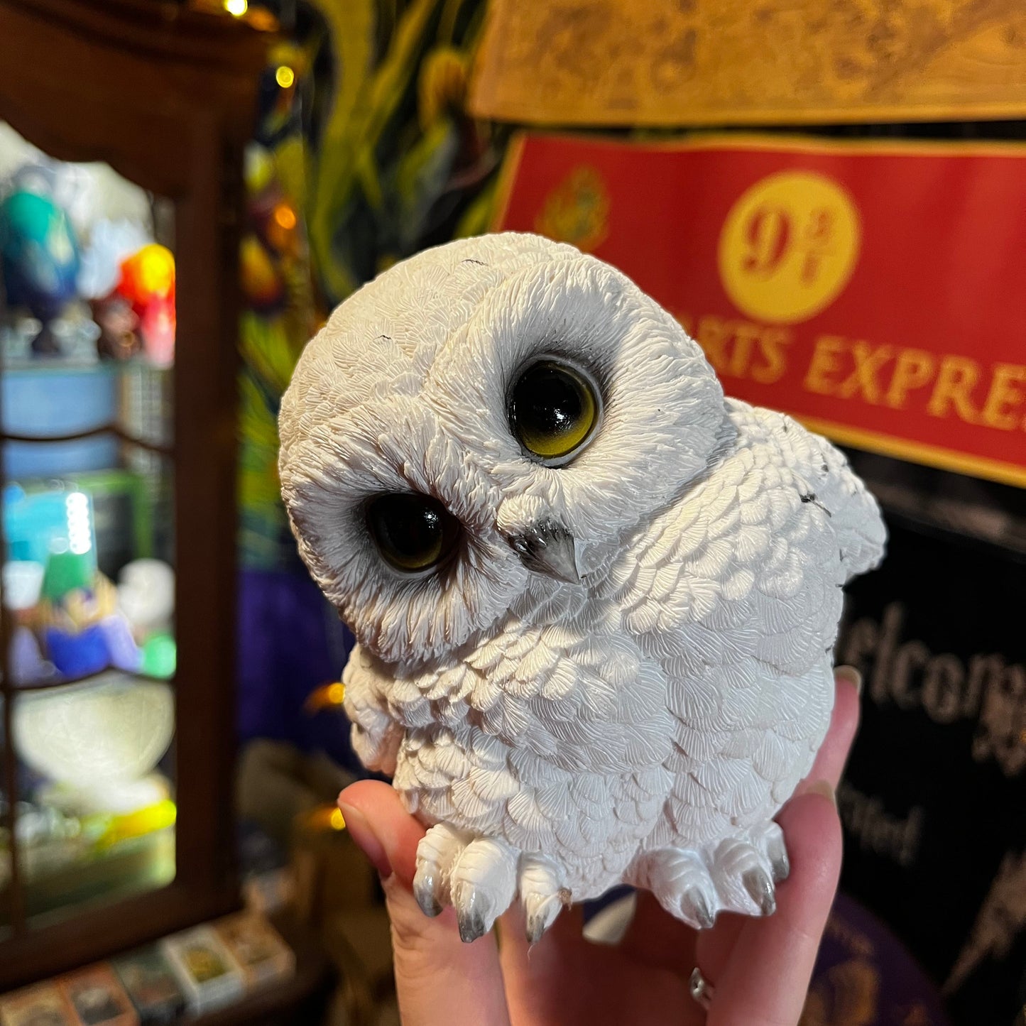 Snowy Owl Hedwig figure collection