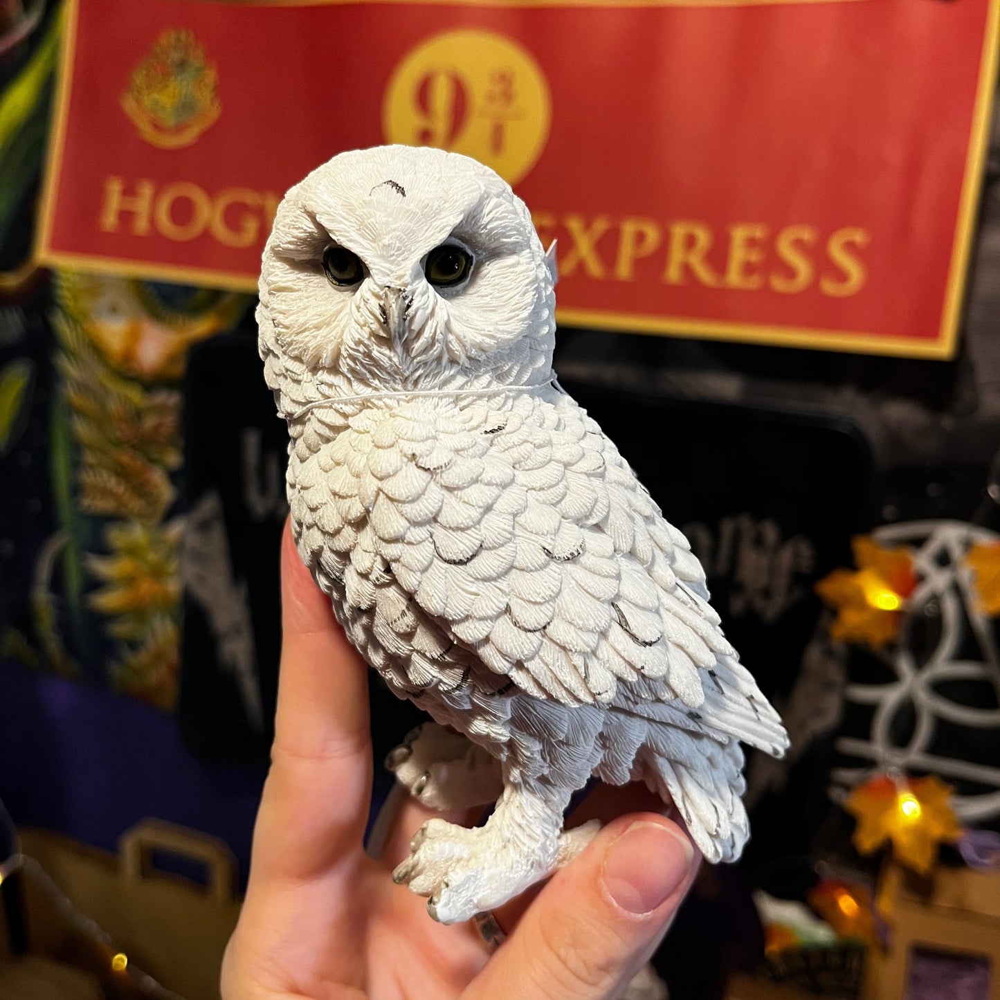 Snowy Owl Hedwig figure collection