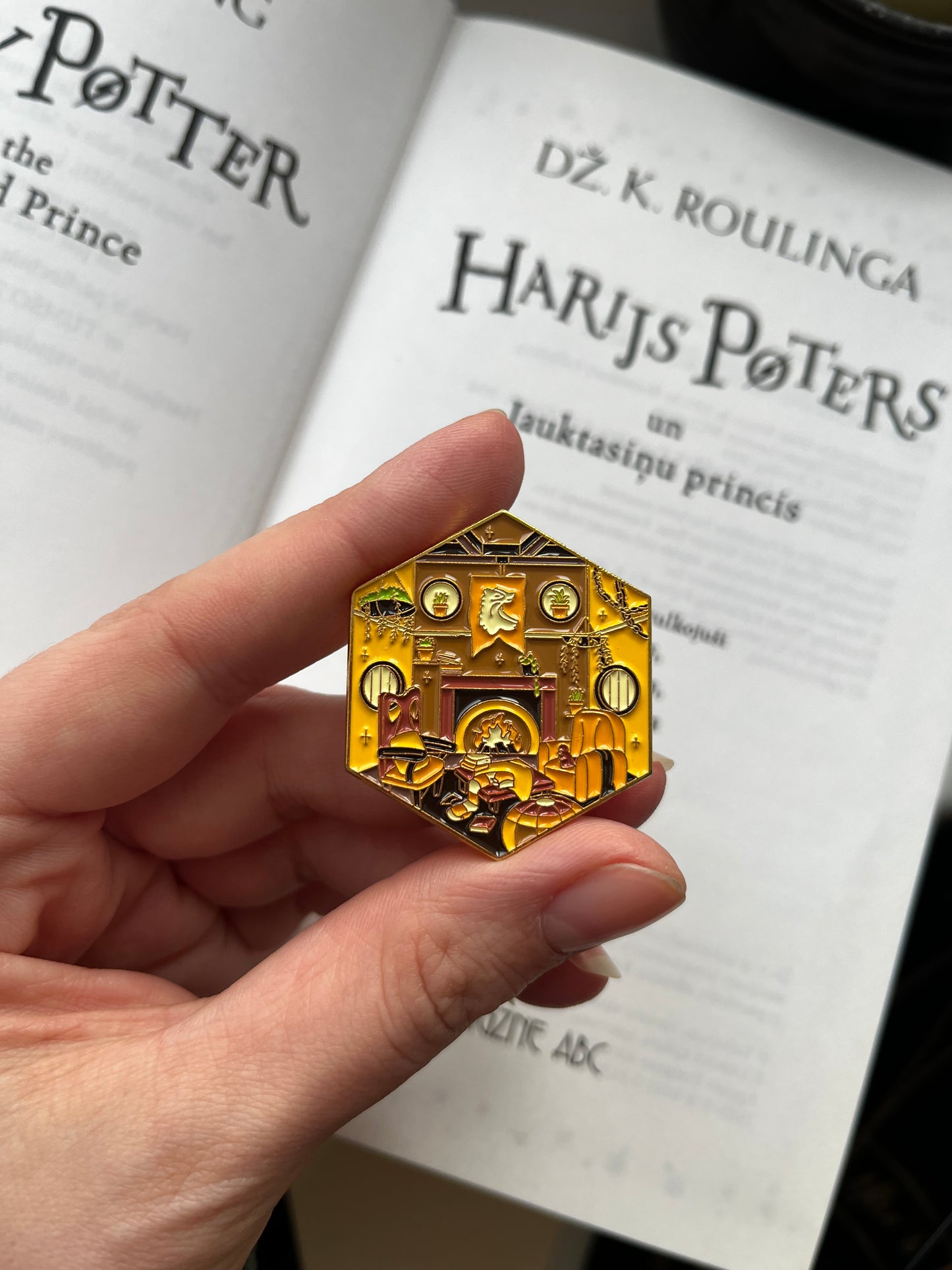 Enamel Pin Harry Potter, seria Magic World of Hogwarts