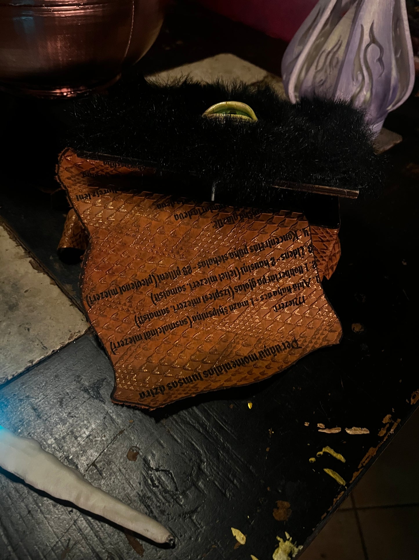 Stuff for potion making lesson
