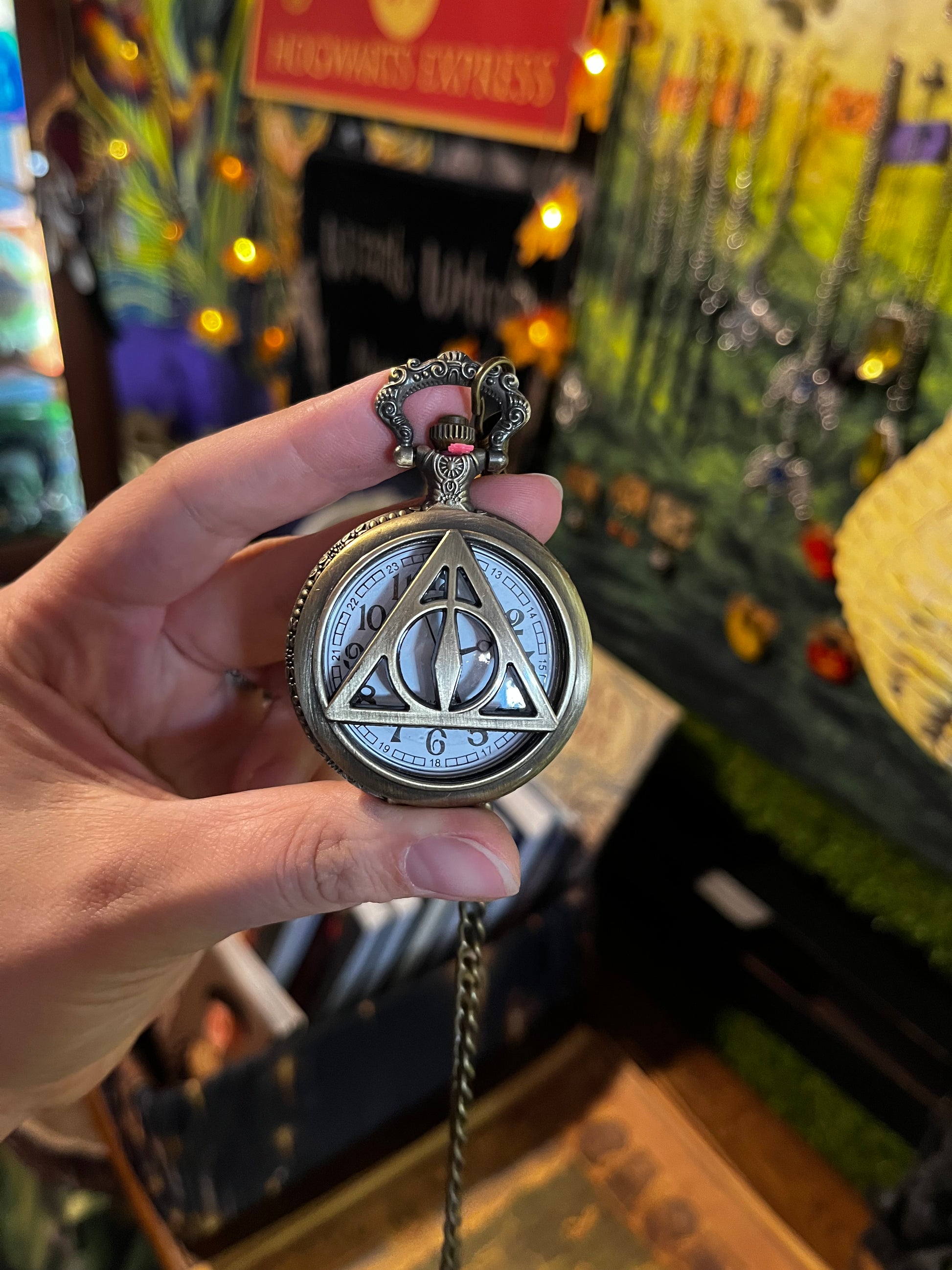Deathly Hallows symbol pocket watch Riga