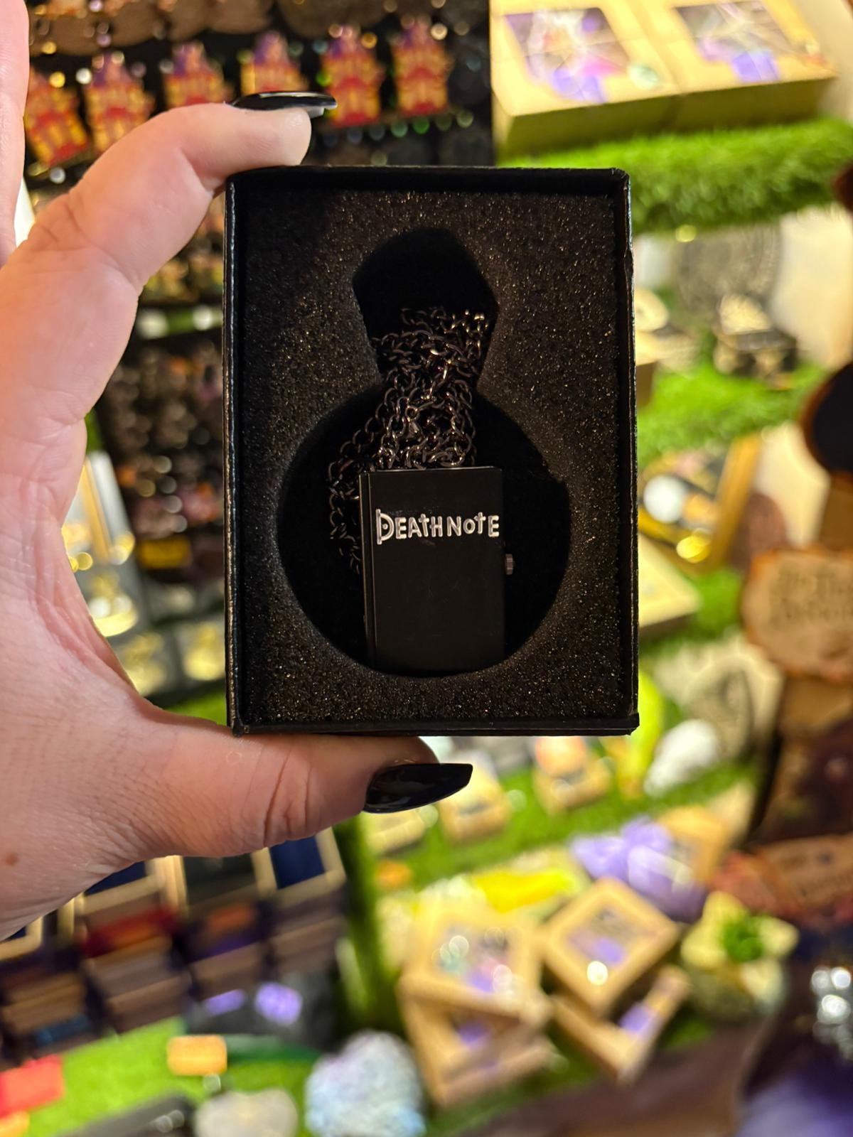 Death Note anime theme pocket watch Riga