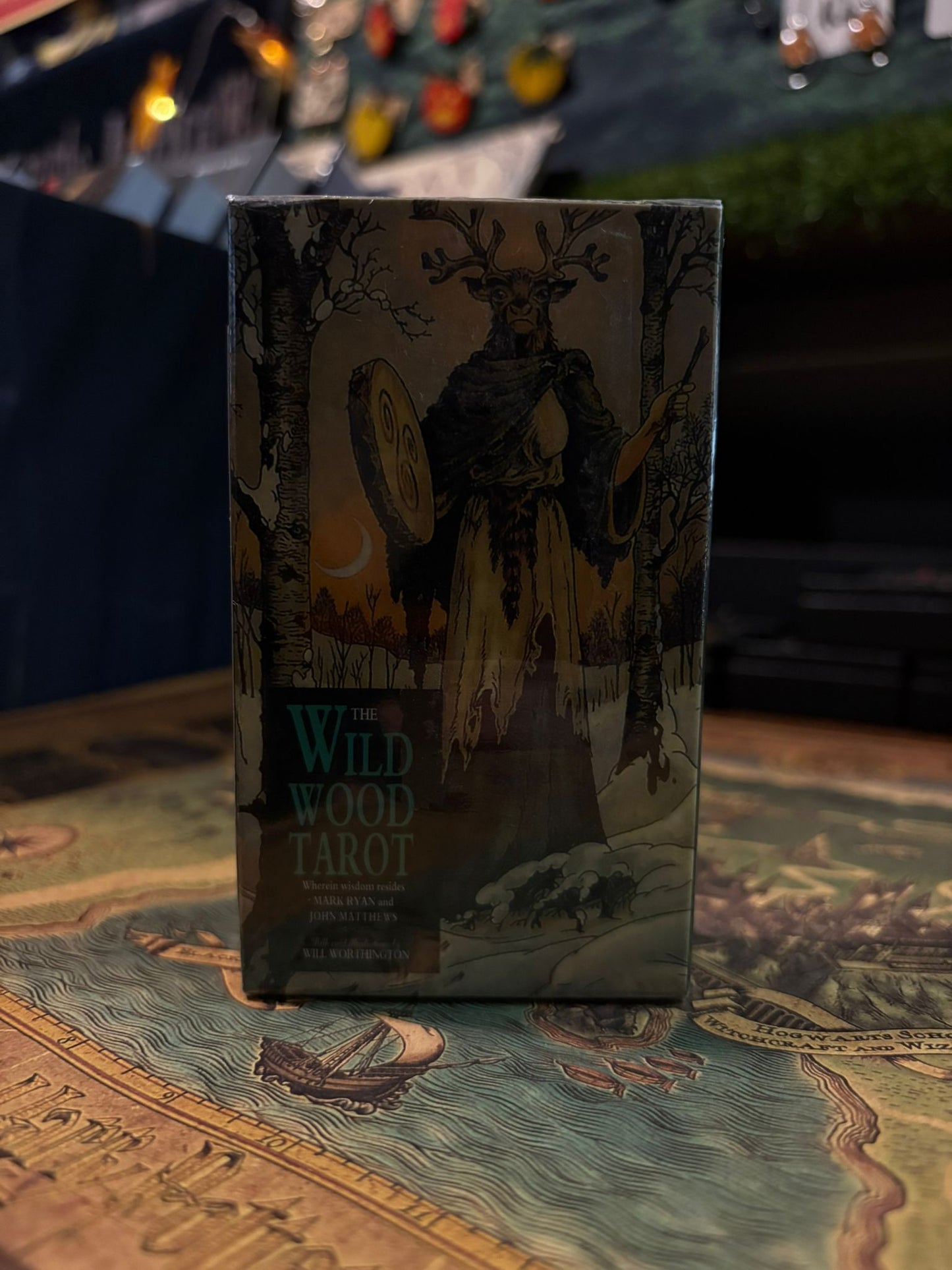 Buy Wild Wood Tarot deck in Riga – Celtic forest symbols and shamanic archetypes