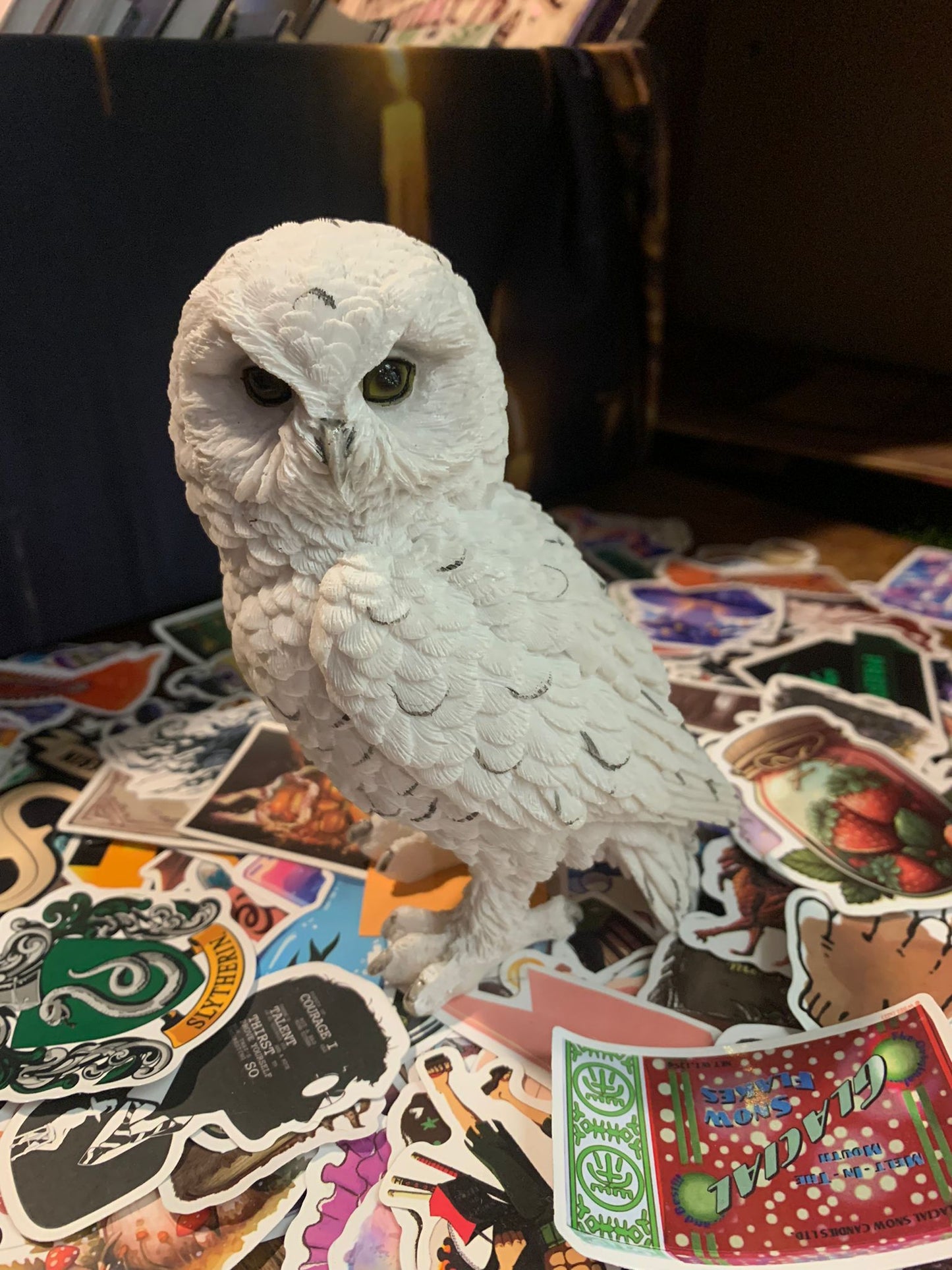 Snowy Owl Hedwig figure collection