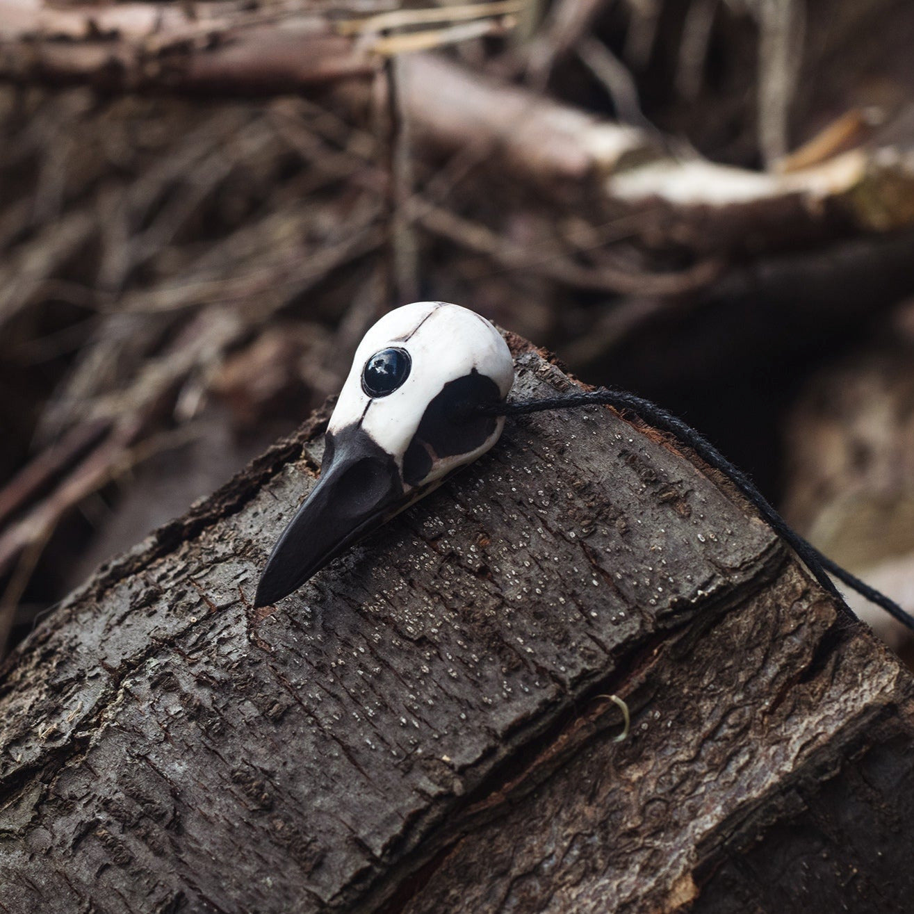 Raven skull pendant - Nyth