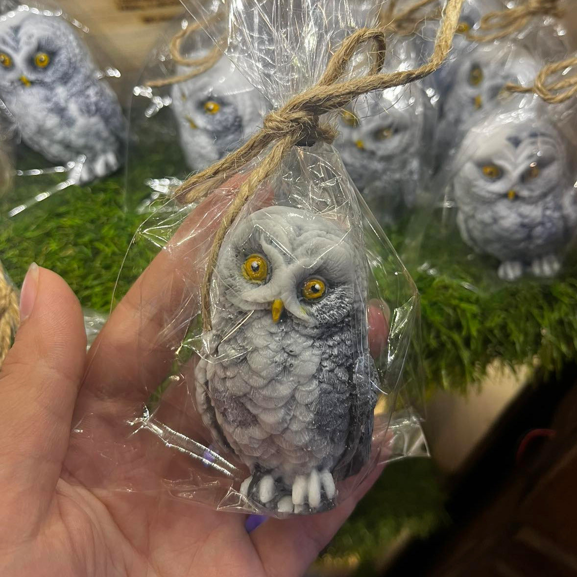 Handmade lavender soap, owl/sorting hat